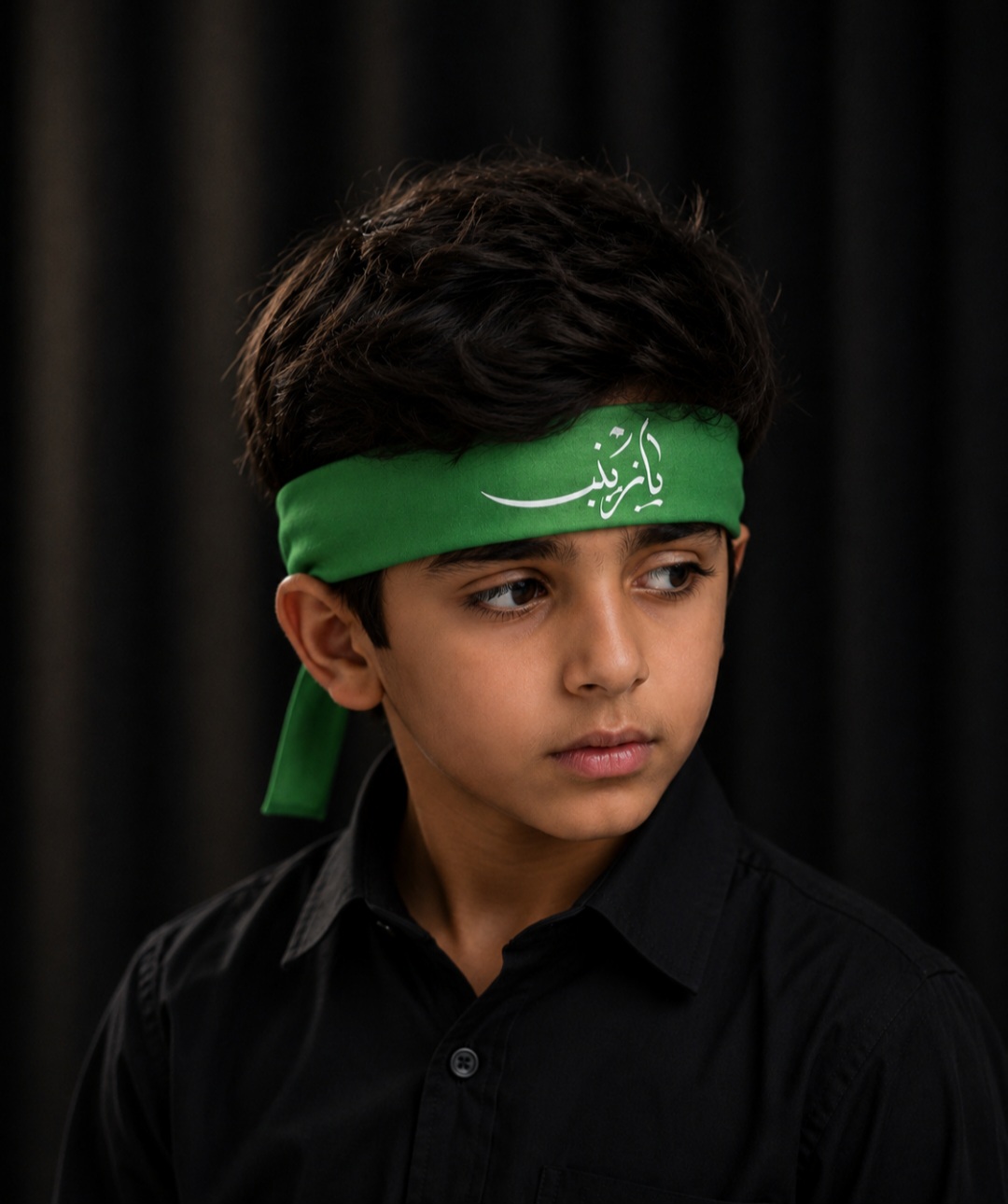 يا زينب / أخضر / ربطة رأس