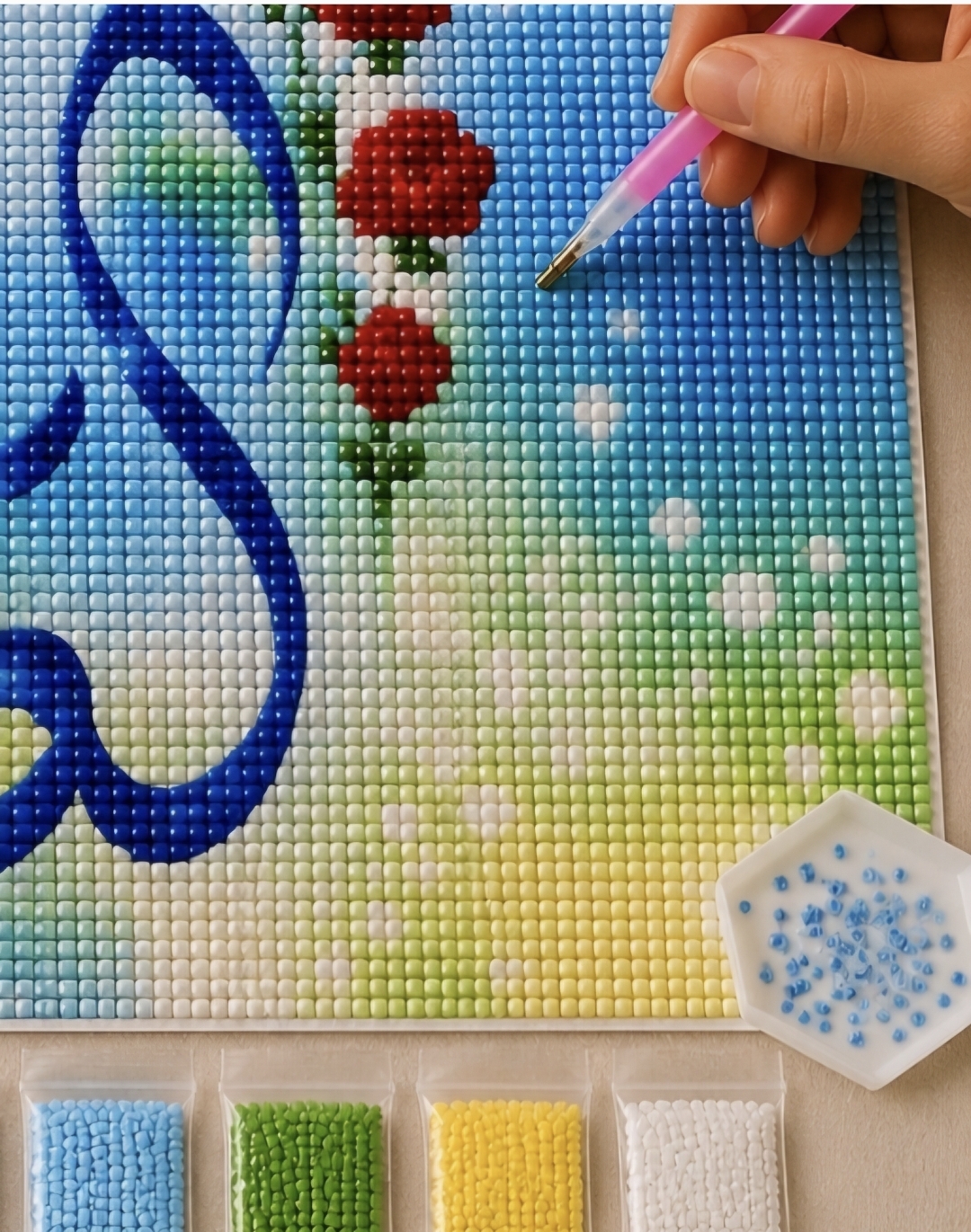 العباس (ع) / لوحة كريستال (اصنعها بنفسك)