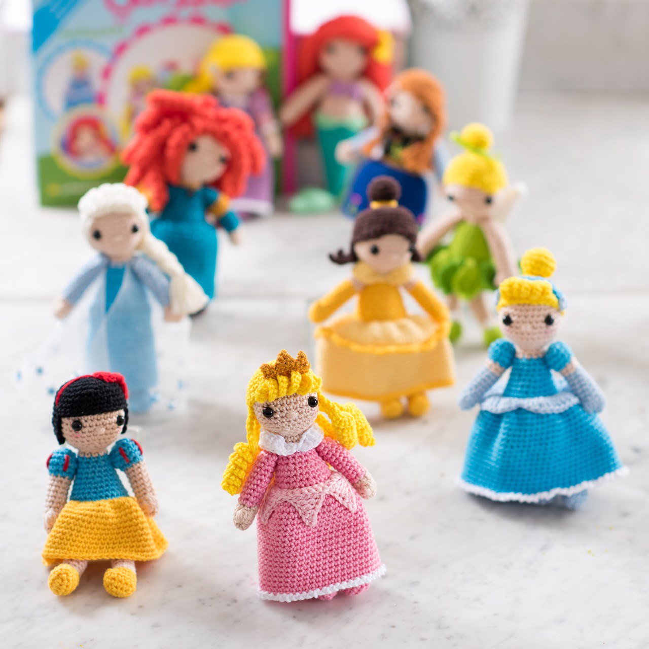 أميراتي بالكروشيه