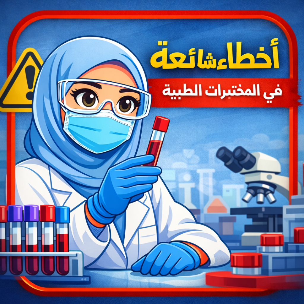 🔬 10 أخطاء شائعة تحدث داخل المختبرات الطبية